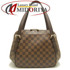 Louis Vuitton Damier Belem Ebene Brown Shoulder Bag